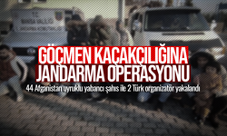 Göçmen kaçakçılığına jandarma operasyonu