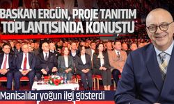 Başkan Ergün proje tanıtım toplantısında konuştu