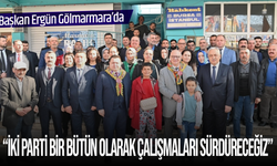 Başkan Ergün, “İki parti bir bütün olarak çalışmaları sürdüreceğiz”