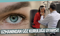 Uzmanından göz kuruluğu uyarısı