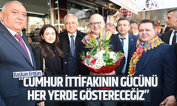Başkan Ergün, “Cumhur İttifakının gücünü göstereceğiz”