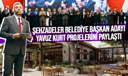 Şehzadeler Belediye Başkan Adayı Yavuz Kurt projelerini paylaştı