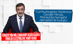 Cumhurbaşkanı Yardımcısı Cevdet Yılmaz, Manisa'da hemşeri dernekleri ile buluştu