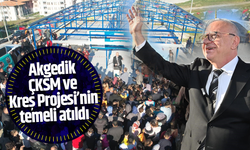 Akgedik ÇKSM ve Kreş Projesi’nin temeli atıldı