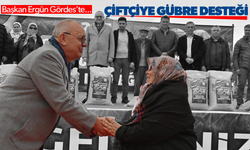 Gördes’te 1004 Üreticiye 230 Ton Gübre Desteği