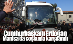 Cumhurbaşkanı Erdoğan Manisa'da