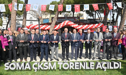 Soma ÇKSM törenle açıldı