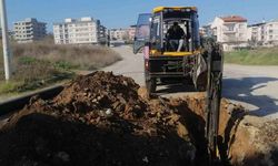 Fatih Sanayi Sitesi'ne yağmur suyu hattı çalışması