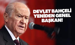 Devlet Bahçeli yeniden genel başkan!