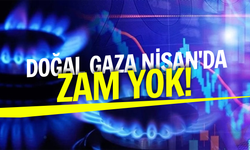 Doğal gaza Nisan'da zam yok!