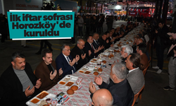 Büyükşehir'in ilk iftar sofrası Horozköy'de kuruldu