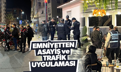 Manisa’da asayiş ve trafik uygulaması