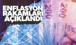 Enflasyon rakamları açıklandı