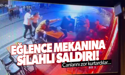 Eğlence mekanına silahlı saldırıda canlarını zor kurtardılar