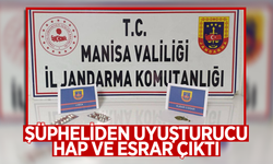 Şüpheliden uyuşturucu hap ve esrar çıktı