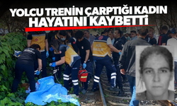 Manisa’da yolcu trenin çarptığı kadın hayatını kaybetti