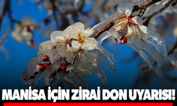 Manisa için zirai don uyarısı