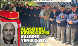 Alaşehirli Kıbrıs Gazisi kalbine yenik düştü