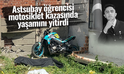 Astsubay öğrencisi, motosiklet kazasında yaşamını yitirdi