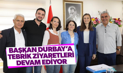 Başkan Durbay, ziyaretçi kabulüne devam ediyor