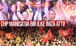 CHP Manisa'da bir ilke imza attı!
