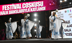 Festival coşkusu halk danslarıyla renklendi