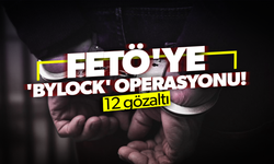 FETÖ'ye 'ByLock' operasyonu: 12 gözaltı