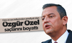 Göz ve ses tellerinden ameliyat olan Özgür Özel, saçlarını da boyattı