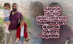 Kayalıklardan düşen vatandaş hayatını kaybetti