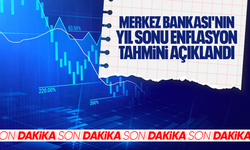 Merkez Bankası'nın yıl sonu enflasyon tahmini açıklandı