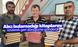 Alıcı bulamadığı kitaplarını geri dönüşüme gönderdi