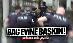 Bağ evine baskında tarihi ok ucu ele geçirildi