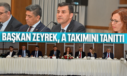 Başkan Zeyrek A takımını tanıttı