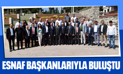 Başkan Balaban esnaf başkanlarıyla buluştu