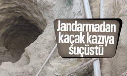 Kaçak kazıya suçüstü