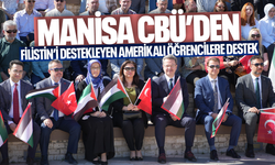 Manisa CBÜ’den Amerikalı öğrencilere destek...