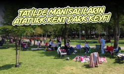 Manisalılar Kentpark'a akın etti