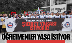 Öğretmenler kınama değil, yasa bekliyor