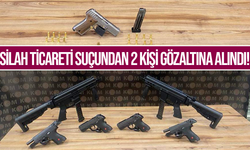 Silah ticareti yapan 2 kişi gözaltına alındı!