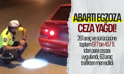 Abartı egzoz kullananlara ceza