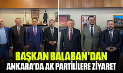 Başkan Balaban'dan AK Partililere ziyaret