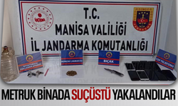 Metruk binada uyuşturucu kullanırken yakalandılar