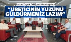 Başkan Zeyrek: “Üreticinin yüzünü güldürmemiz lazım”