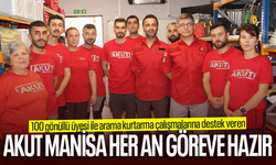 AKUT Manisa göreve hazır...