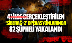 Bakan Yerlikaya açıkladı... ‘Siberağ-2’ operasyonlarında 82 şüpheli yakalandı