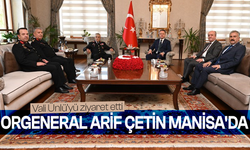 Jandarma Genel Komutanı Orgeneral Arif Çetin Manisa'da