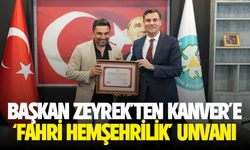 Ferdi Zeyrek, iş insanı Çağrı Kanver’i ağırladı