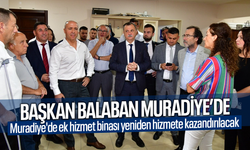 Başkan Balaban Muradiye'de incelemelerde bulundu