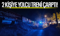 Yolcu treninin çarptığı 2 kişi yaralandı