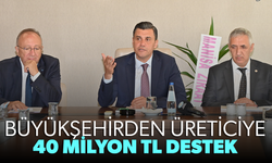 Büyükşehirden üreticiye bu yıl 40 milyon liralık destek